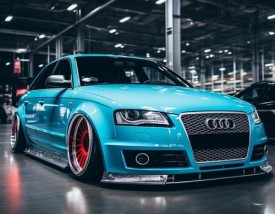 奥迪a4改装外观 奥迪a4最帅改装外观