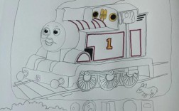 火车简笔画／火车简笔画怎么画