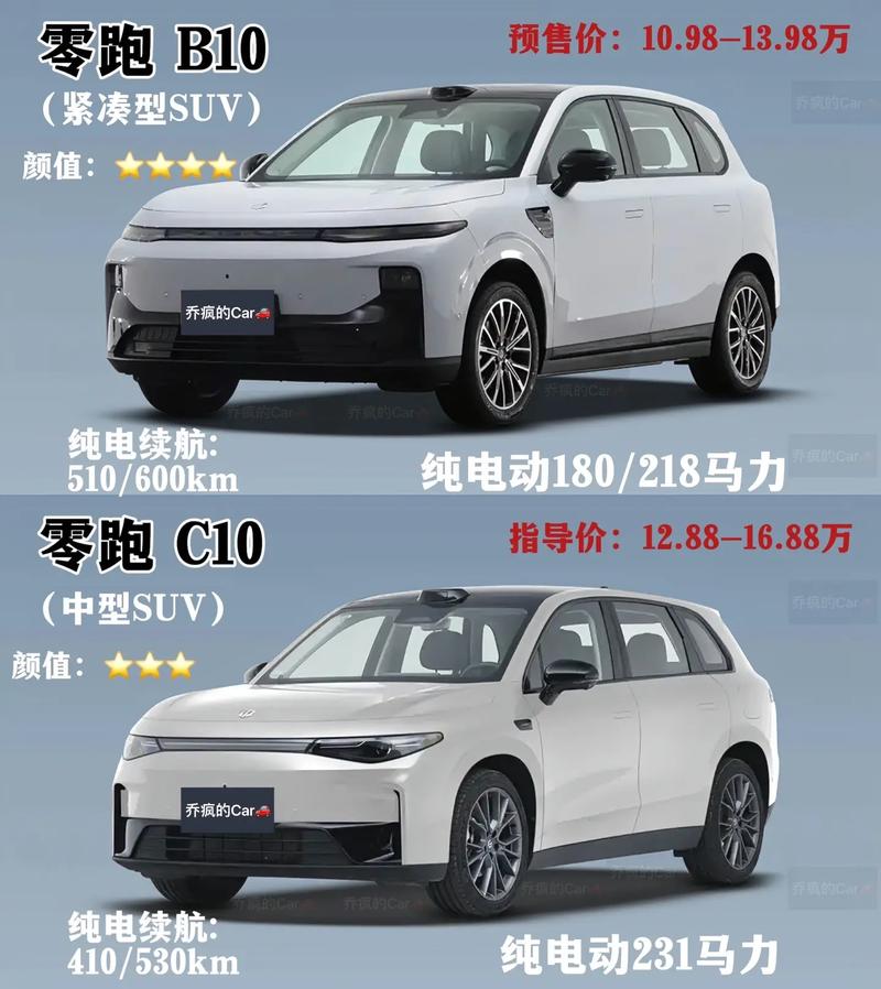 零跑新能源汽车价格(零跑新能源汽车价格表)