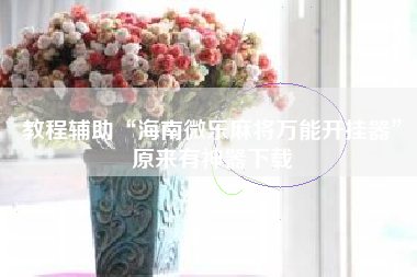 教程辅助“海南微乐麻将万能开挂器”原来有神器下载